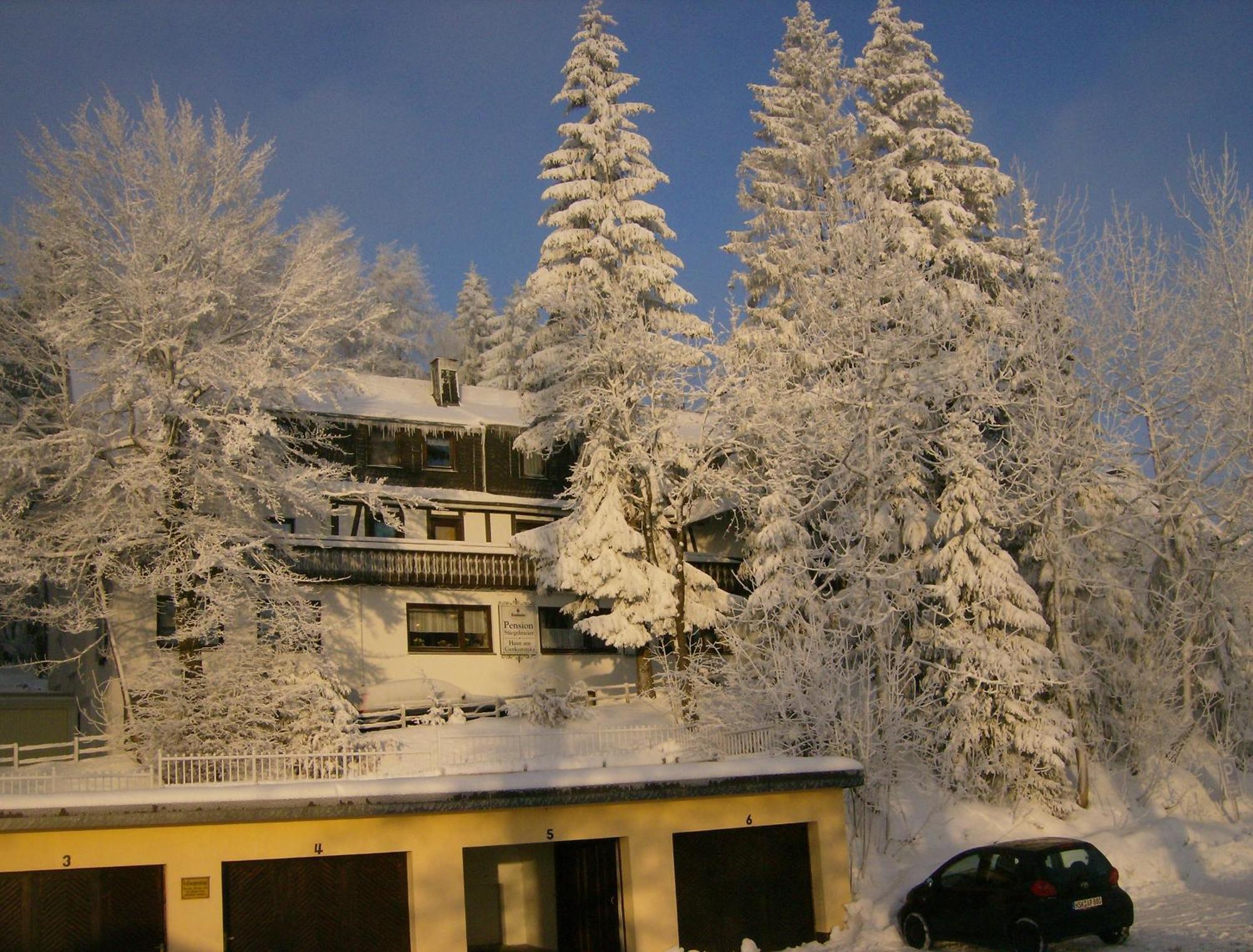 Pension Stiegelmeier Winterberg Exteriör bild